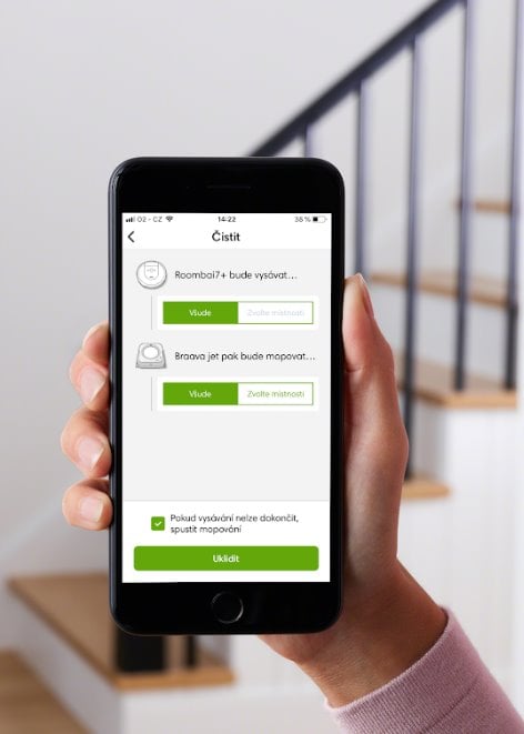 iRobot Roomba i7+ Robotický vysavač + Braava jet m6