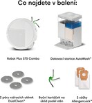 iRobot Roomba Plus 575 Combo + dokovacia stanica AutoWash (biela)