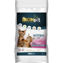 IRONpet Cat Kitten Beef (Hovězí) 2 kg granule pro koťata
