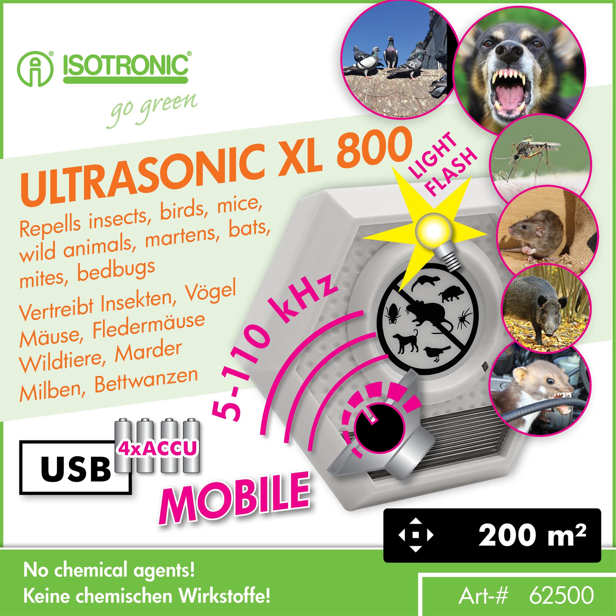 Isotronic M500 Odpuzovač