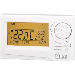 Izbový termostat ELEKTROBOCK s OT+ PT52