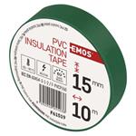 Izolačná páska z PVC 15 mm / 10 m zelená