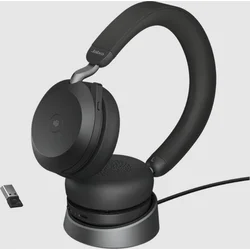 Jabra Evolve2 75, USB-C, Microsoft Teams, stojan, čierna
