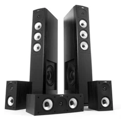 Jamo S 628 HCS Black Ash