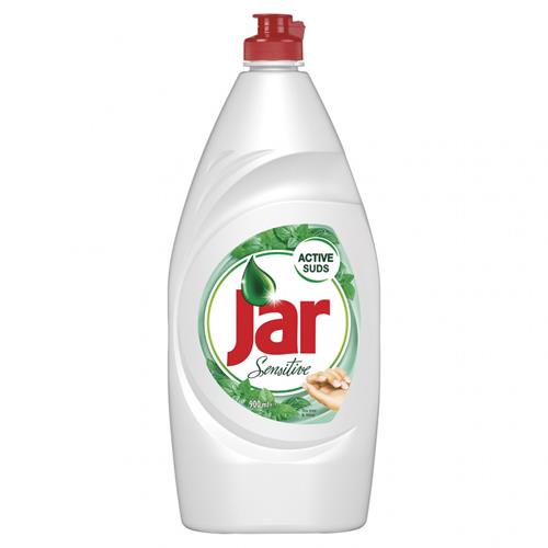 Jar Prostředek na nádobí Sensitive Tea Tree & Mint, 900 ml