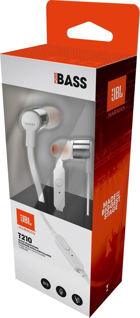 JBL T210 Grey JBL T210GRY