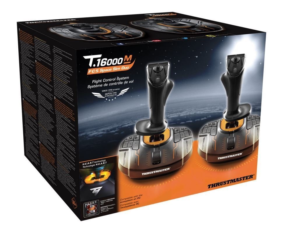 Joystick Thrustmaster T.16000M Space Sim Duo HOTAS