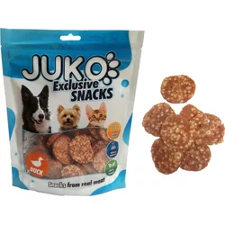 JUKO Snacks Duck & Rice chips 250 g