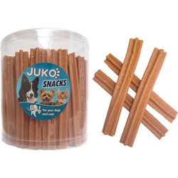 JUKO Snacks Jerky kříž Slanina 12,5 cm (50 ks)