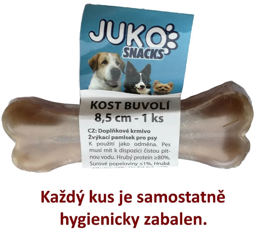 JUKO Snacks Kost buvolí 8,5 cm (1 ks)