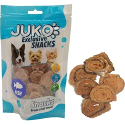 JUKO Snacks Salmon sushi with fish skin 70 g