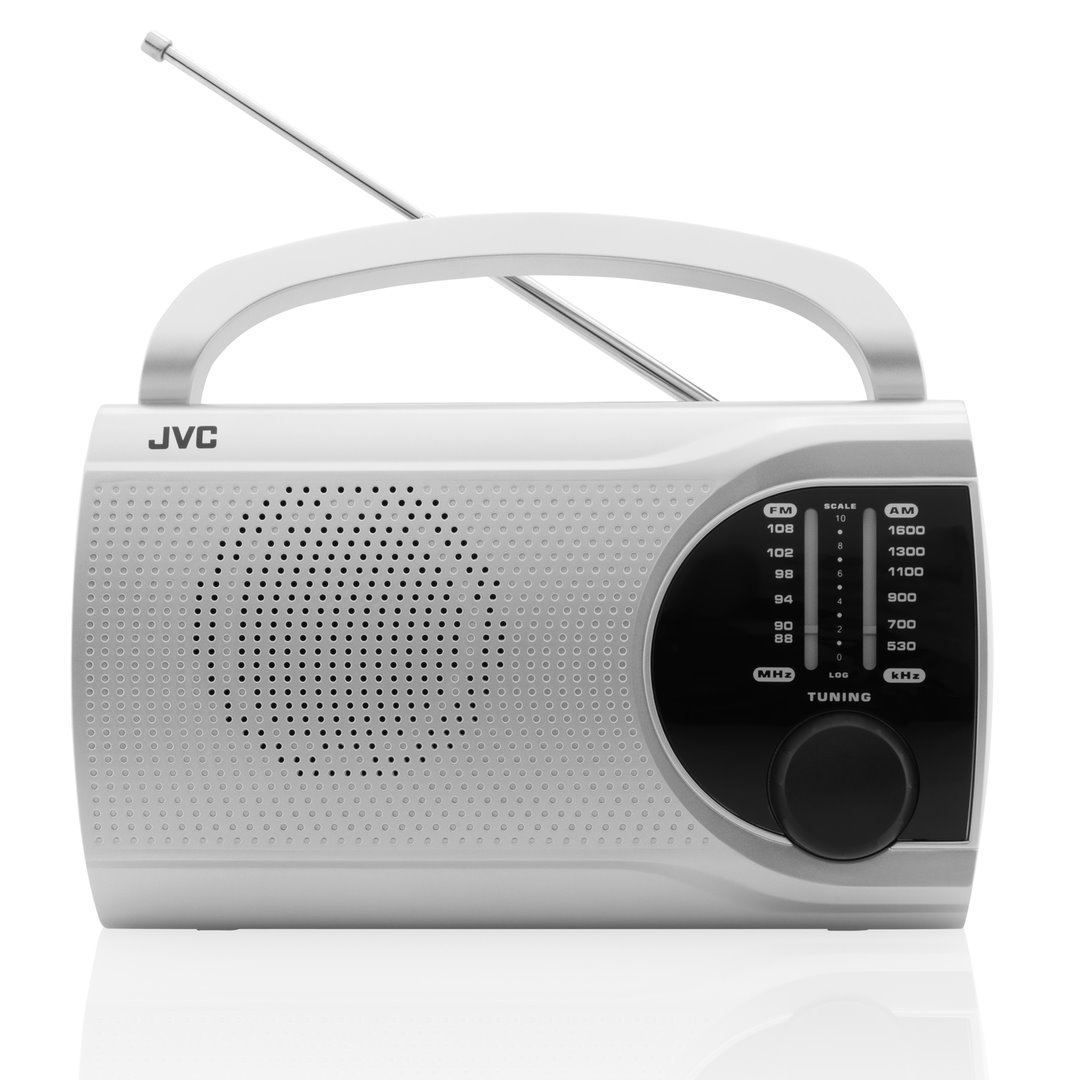 JVC RA-E321S, stříbrný