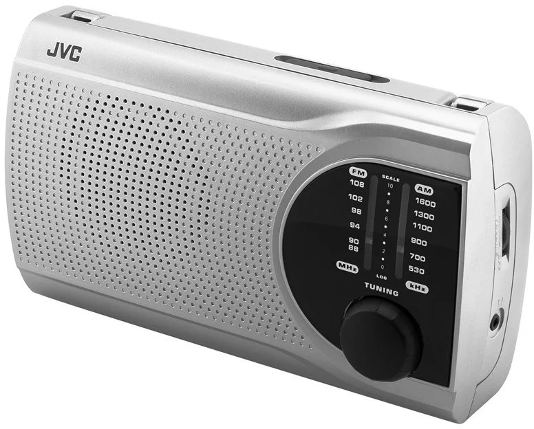 JVC RA-E321S, stříbrný