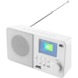 JVC RA-E611B-DAB, biela