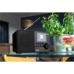 JVC RA-E611B-DAB, čierna