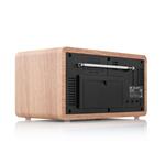 JVC RA-E731B-DAB, čierna/drevo