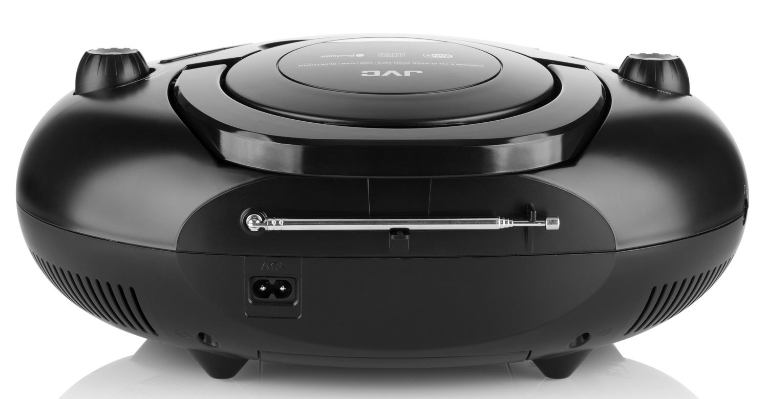 JVC RD-E661B-DAB, čierna