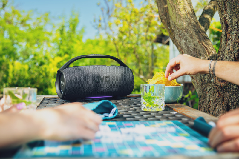 JVC XS-E524B, čierna