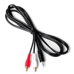 KABEL Audio 2,5mm stereo JACK - 2x Cinch M, 2m