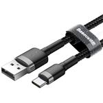 Kábel Baseus Cafule USB-C 2A 3 m (čierno-šedý)