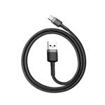 Kábel Baseus Cafule USB-C 3A 0,5 m (sivo-čierny)