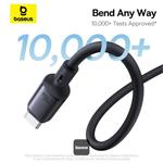 Kabel Baseus PicoGo magnetic USB-C/USB-C 1m 240W černý