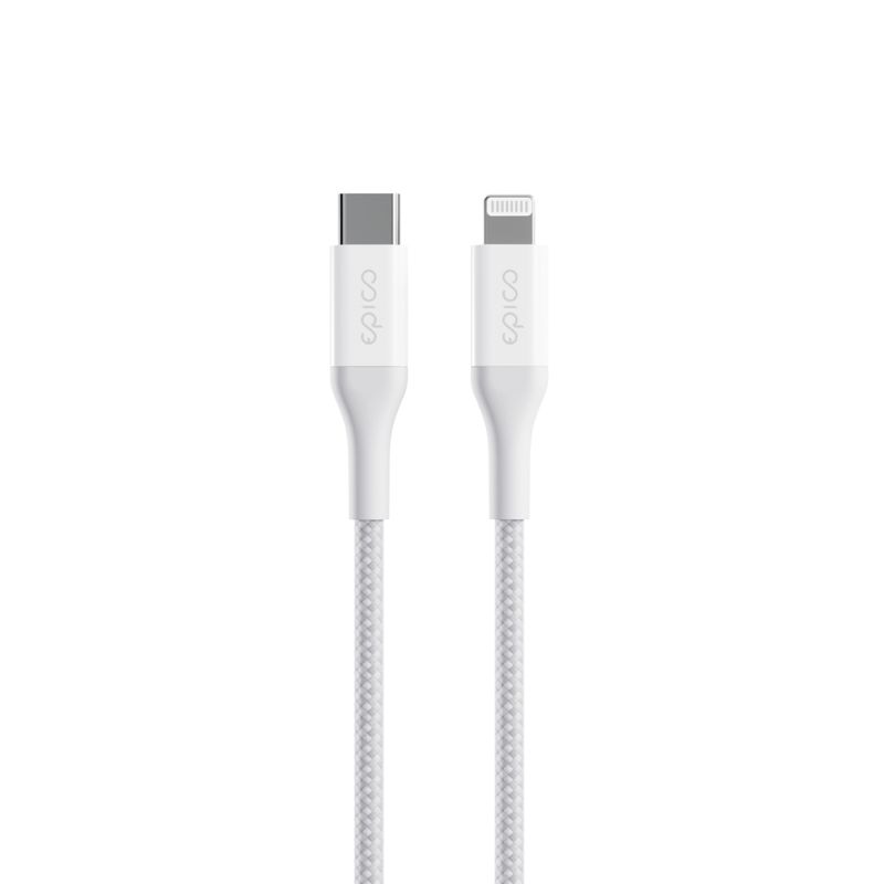 Kábel Epico UltraLink USB-C na Lightning EC42 | 1,2 m | Biely