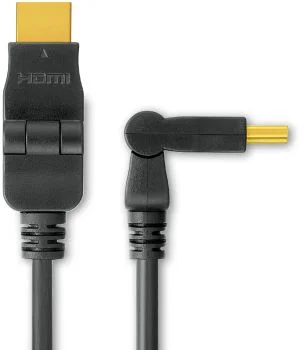 Kábel HDMI A - HDMI A M/M 2m otočné pozlátené konektory HDMI 1.3b kphdmo2