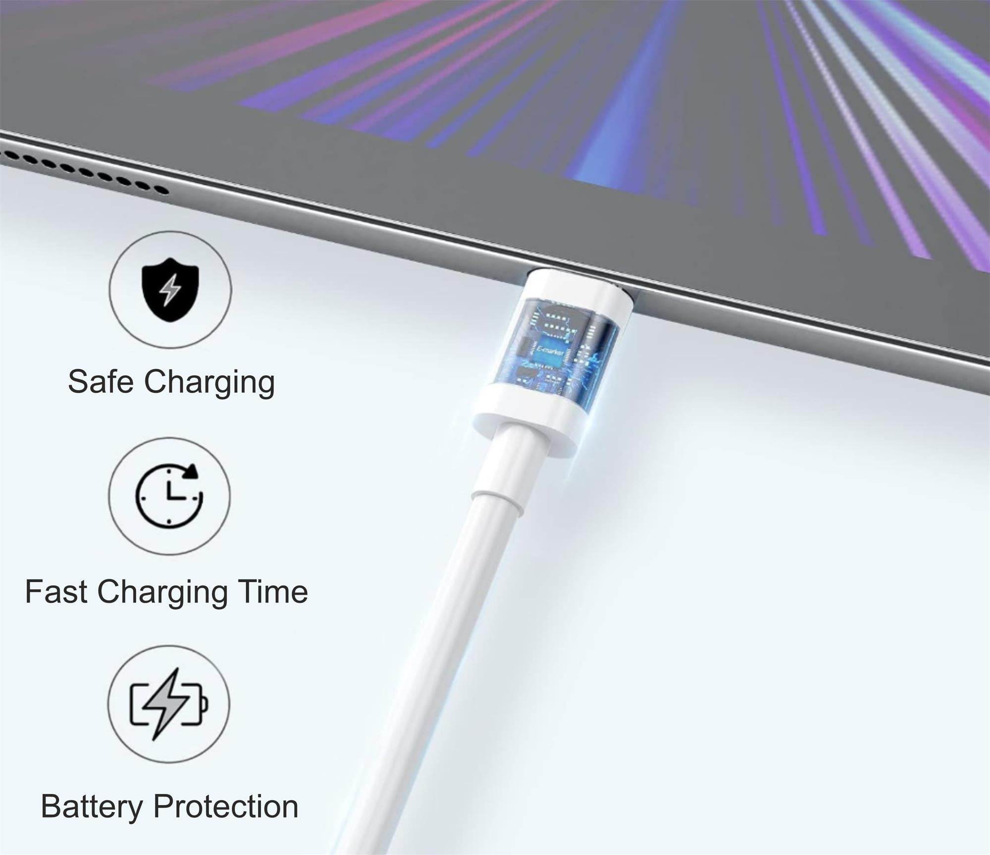 Kábel iPEAX TPU USB-A / Lightning 1,5 m, USB 2.0, biely