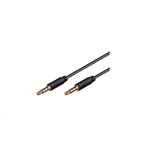 Kabel Jack 3.5mm 4 pinový M/M 1m pro Apple iPhone, iPad, iPod