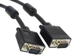 Kábel monitora PremiumCord HQ (koaxiálny) 2x feritový, SVGA 15p, DDC2, 3xCoax+8 žíl, 20 m