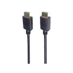 Kábel PremiumCord 4K HDMI 2.0b High Speed + Ethernet, pozlátené konektory, 1 m