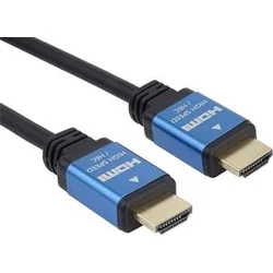 Kábel PremiumCord 4K HDMI 2.0b High Speed + Ethernet, pozlátené konektory HQ, 2 m