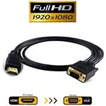 Kábel PremiumCord s prevodníkom HDMI na VGA, dĺžka kábla 2 m