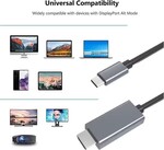 Kábel PremiumCord USB-C na HDMI 2 m