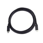 Kábel PremiumCord USB-C ( USB 3.2 generácie 2x2, 3A, 20Gbit/s ) čierny, 1 m