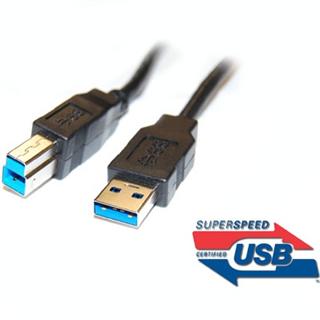 Kabel USB 3.0 Super-speed 5Gbps A-B  9pin 5m