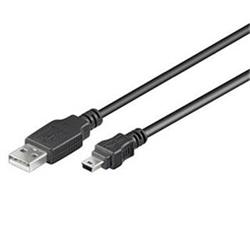 Kábel USB A-B mini, 2 m