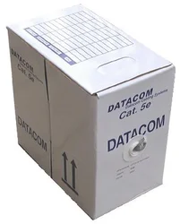 KÁBEL UTP lanko (licna) DATACOM mačka. 5e - Box 305m šedý 1150