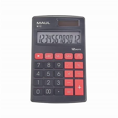 Kalkulačka MAUL "M 12", vrecková, 12 číslic 7261490