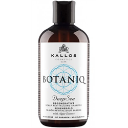 Kallos Botaniq Deep Sea regeneračný šampón na obnovu pokožky hlavy 300 ml