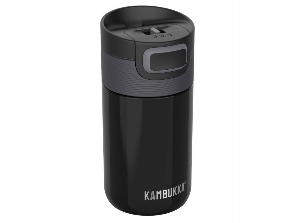 Kambukka Termohrnek Etna Pitch Black, 300 ml