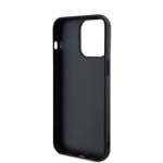 Karl Lagerfeld 3D gumový zadný kryt Karl and Choupette pre iPhone 13 Pro Max Black