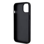 Karl Lagerfeld PU Saffiano Karl and Choupette NFT zadný kryt pre iPhone 13 Black