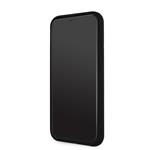 Karl Lagerfeld Stack White Logo Silikonový Kryt pro iPhone 11 Black