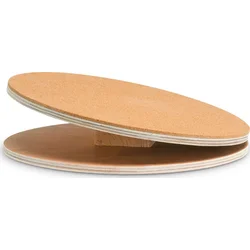 Karlie dřevěný cvičící disk s korkem pro hlodavce, průměr 30cm