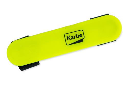 Karlie LED světlo na obojek, vodítko, postroj s USB nabíjením žluté 12x2,7cm