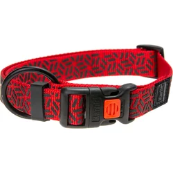 Karlie Obojok ASP Mix&Match červený motív Grafitový veľkosť L/XL 45-65cm 25mm