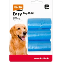 Karlie Vrecká na psie exkrementy modré 3x20ks