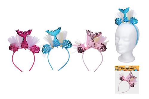 Karnevalový set W026109 - čelenka s ornamentom morskej panny